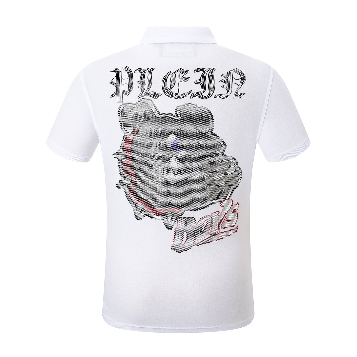 New-Philpp 25SS Skull Print POLO shirt