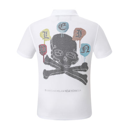 New-Philpp 2025SS Skull POLO shirt