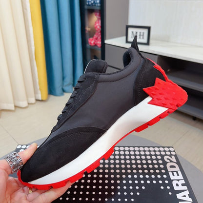 NEW-DSQ2 25ss Leather sneakers