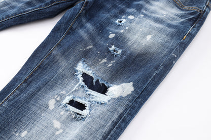 New-DSQ2 2025SS Graffiti Jeans