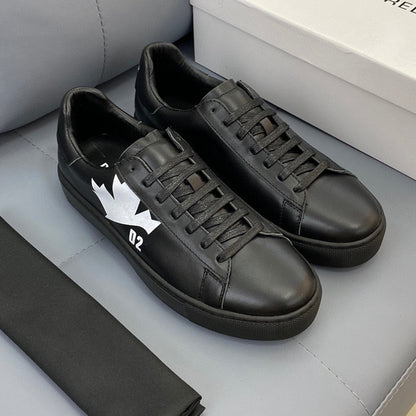 NEW-DSQ2 25ss Leather sneakers