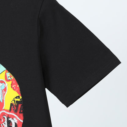 New-Philpp 25ss Skull Black T-shirt