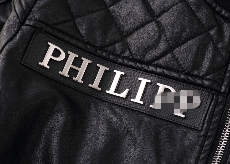 New-Philpp Men Cowhide Jacket