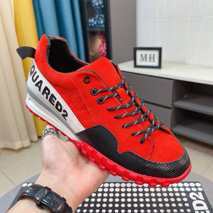 NEW-DSQ2 2025ss Red sneakers