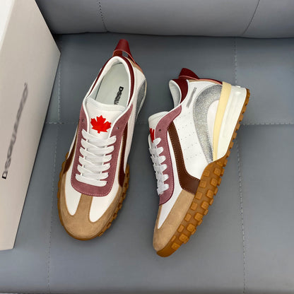 NEW-DSQ2 2025ss Leather sneakers