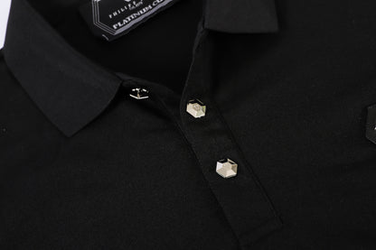 New-Philpp 2025ss Skull POLO shirt