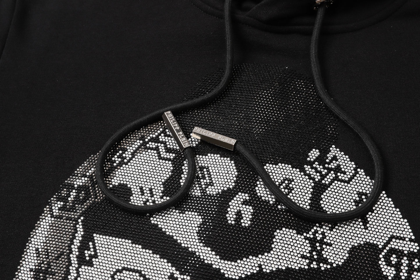 New-Philpp 2025ss Skull Print Hoodie