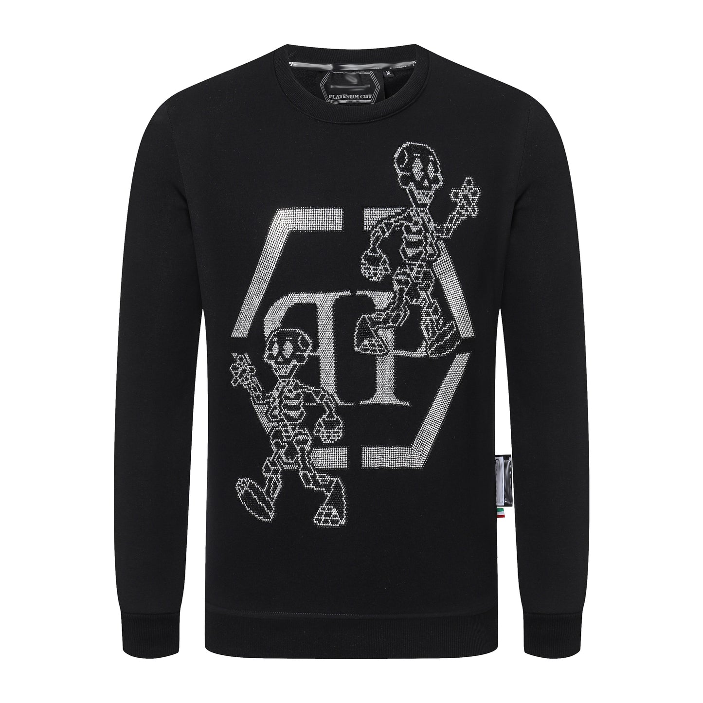 New-Philpp 2025ss Skull Print Sweatshirt