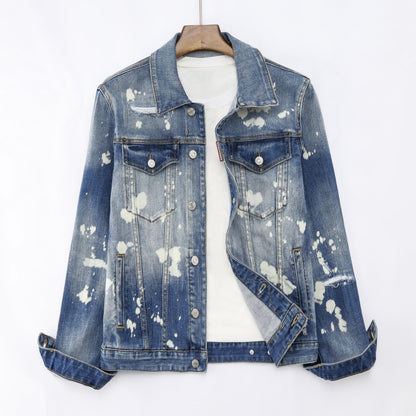 New-DSQ2 2025ss Man Denim Jacket