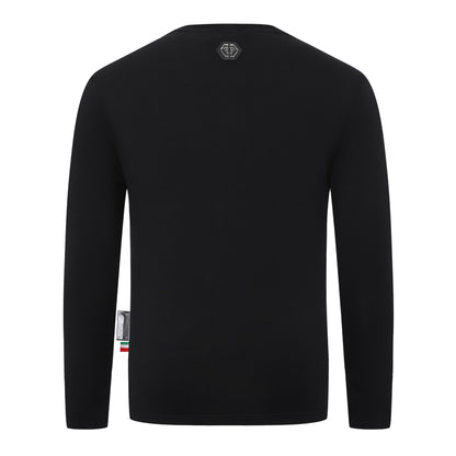 New-Philpp 2025ss Black Sweatshirt