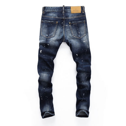 New-DSQ2 Personalized inkjet Jeans