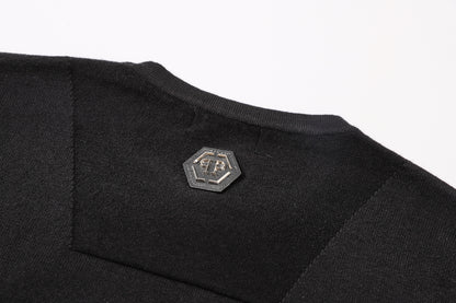 New-Philpp 2025ss Black Knitwear