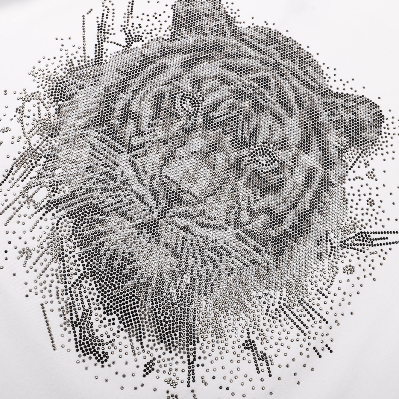 New-Philpp Tiger Rhinestones T-Shirt