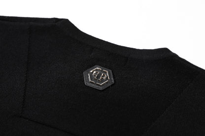 New-Philpp 2025ss Black Sweaters