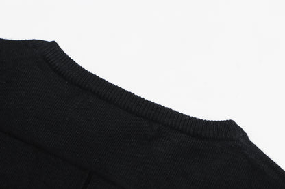 New-Philpp 2025ss Black Sweaters