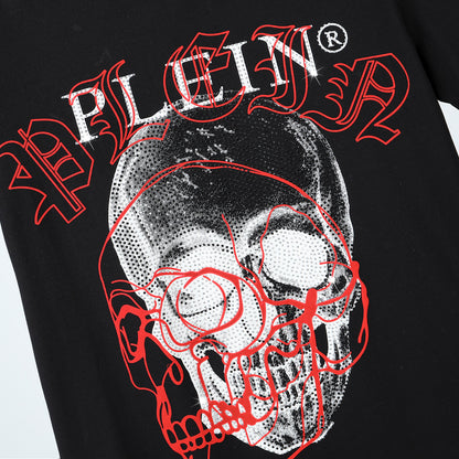 New-Philpp 25ss Skull T-shirt