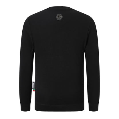 New-Philpp 2025ss Black Sweatshirt