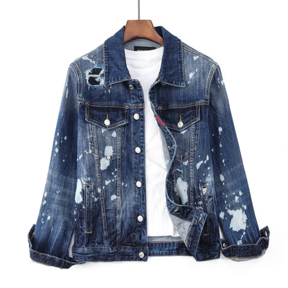 New-DSQ2 2025ss Man Denim Jacket