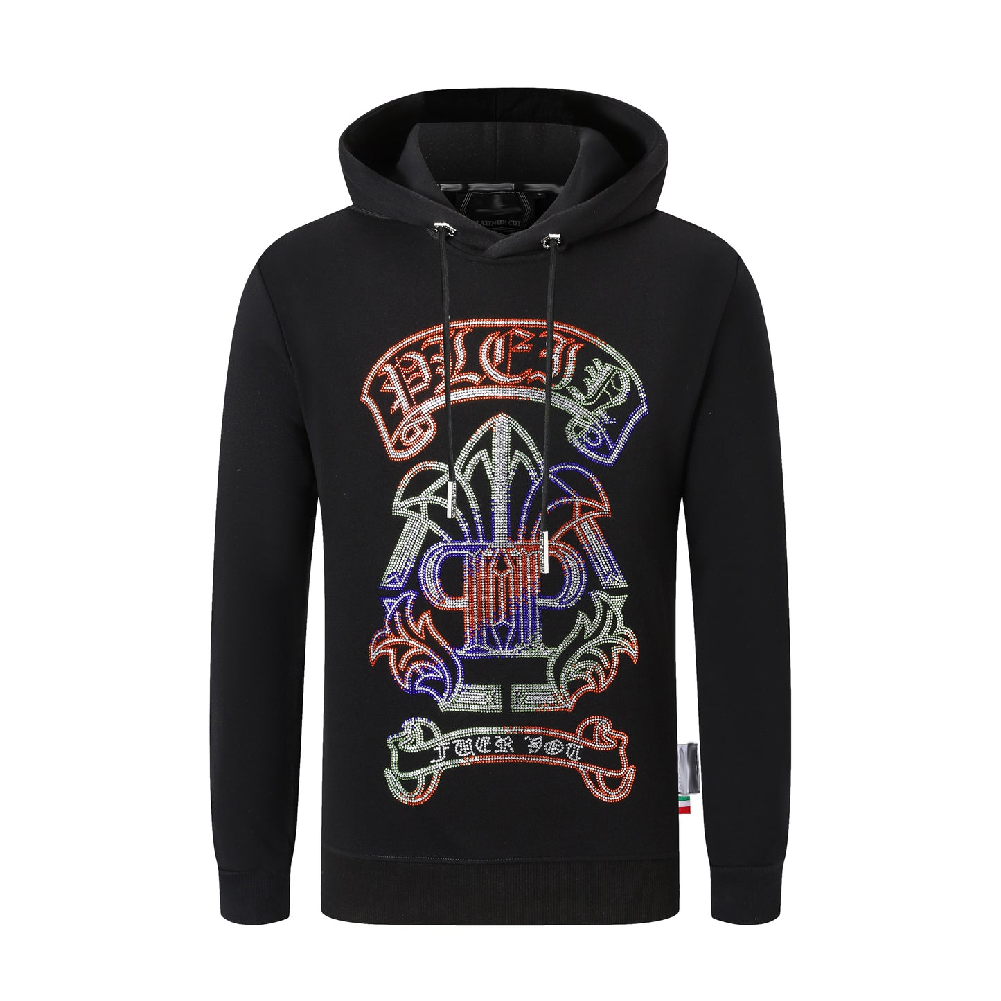 New-Philpp 25ss Black Hoodie